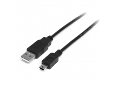 StarTech.com Cable USB de 2m para Cámara - USB A Macho a Mini USB B Ma...