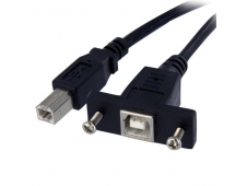 StarTech.com Cable USB de Montaje en Panel USB B macho a USB B hembra ...