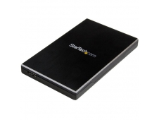 StarTech.com Caja 2.5 USB 3.1 Gen 2 de 1 bahÍ­a SATA III - Negro S251B...