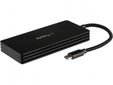 StarTech.com Caja USB 3.1 10Gbps USB-C para SSD M.2 SATA - Caja Extern...