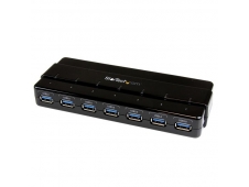 StarTech.com Concentrador Ladrón USB 3.1 de 7 Puertos - Hub de Sobreme...
