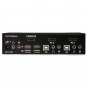 StarTech.com Conmutador Switch KVM 2 puertos HDMI con Hub Concentrador USB 2.0 Audio - 1920x1200 Negro