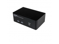 StarTech.com Conmutador Switch KVM - 2 puertos USB 2.0 - Audio VÍ­deo ...
