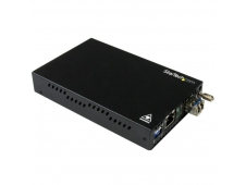 StarTech.com Conversor de Medios de Ethernet Gigabit de Cobre a Fibra ...