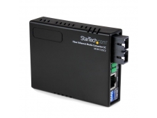 StarTech.com Conversor de Medios Ethernet RJ45 a Fibra Í“ptica Multimo...