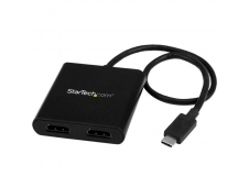 StarTech.com Divisor Splitter MST USB-C a HDMI de 2 Puertos - Multipli...
