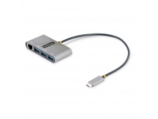 StarTech.com Hub Adaptador USB-C con Ethernet de 3 Puertos USB-A - Red...