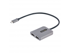 StarTech.com Hub Concentrador MST USB-C a 2 Puertos HDMI - HDMI Doble ...