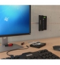 StarTech.com Hub Ladrón USB 3.1 de 7 Puertos Industrial - Concentrador USB con Protección contra Descargas Negro