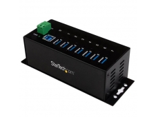 StarTech.com Hub Ladrón USB 3.1 de 7 Puertos Industrial - Concentrador...