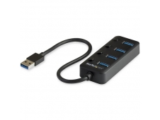 StarTech.com Hub USB 3.0 de 4 Puertos - Ladrón USB de 4 Puertos USB-A ...