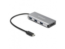 StarTech.com Hub USB-C 10Gbps de 3 Puertos USB tipo A - con Lector de ...