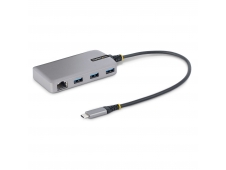 StarTech.com Hub USB-C de 3 Puertos USBA - USB 3.0 de 5Gbps - Alimenta...