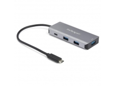 StarTech.com Hub USB-C de 4 Puertos Alimentado por Bus - 10Gbps - 3x U...