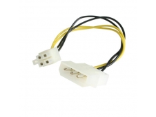 StarTech.com LP4P4ADAP cable de alimentación interna Molex 4 pin ATX 4...