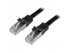 StarTech.com N6SPAT1MBK cable de red 1 m Cat6 SF/UTP (S-FTP) Negro
