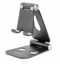 StarTech.com Soporte para tablet y smartphone universal multiangulo de aluminio negro USPTLSTNDB