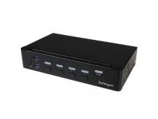 StarTech.com Switch Conmutador KVM de 4 Puertos HDMI 1080p con USB 3.0...