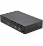 StarTech.com Switch Conmutador KVM de 4 Puertos HDMI 2.0 4K para 1 Monitor - VÍ­deo de 4K y 60Hz Ultra HD - HDR - Hub Ladrón USB 3.0 de 2 Puertos y 4