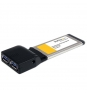 StarTech.com Tarjeta Adaptador ExpressCard/34 USB 3.0 SuperSpeed de 2 Puertos con UASP
