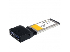 StarTech.com Tarjeta Adaptador ExpressCard/34 USB 3.0 SuperSpeed de 2 ...