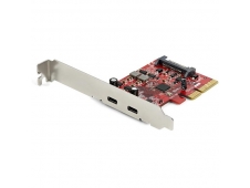 StarTech.com Tarjeta Adaptadora PCI Express de 2 Puertos USB-C 3.1 Gen...