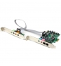 StarTech.com Tarjeta de sonido PCI Express con sonido envolvente de 7.1 canales 24bit 192 kHz