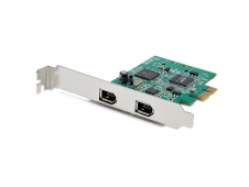 StarTech.com Tarjeta PCI Express FireWire de 2 Puertos - Adaptador PCI...