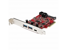 StarTech.com Tarjeta PCIe de 5 Puertos USB -Tarjeta PCI Express USB 3....