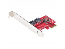 StarTech.com Tarjeta PCIe SATA - Tarjeta PCI Express Controladora de 2...