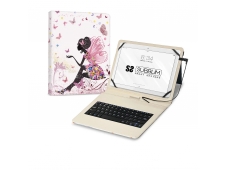 SUBBLIM SUBKT1-USB052 teclado para móvil Multicolor MicroUSB QWERTY Es...