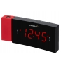 Sunstech FRDP3 Reloj Digital Negro, Rojo