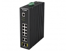 Switch D-Link Gestionado L2 10puertos Gigabit Ethernet 10/100/1000 Neg...