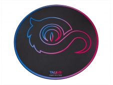 TALIUS Floorpad 100 Alfombra circular gaming Negro