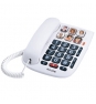 TELEFONO ALCATEL CON CABLE TMAX10 BLANCO ATL1416459