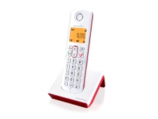 Telefono Alcatel S250 DECT Rojo, Blanco Identificador de llamadas ATL1416442