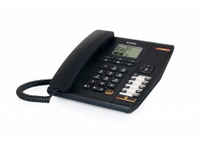TELEFONO ALCATEL TEMPORIS 880 CON CONEXION POR CABLE NEGRO ATL1417258