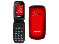 Telefunken S440 teléfono móvil para personas mayores rojo TF-GSM-440-C...