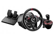 Thrustmaster T128 Shifter Pack Negro USB Volante + Pedales Analógico P...