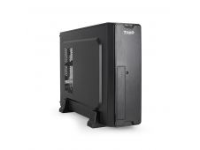 TooQ Caja Slim Micro-ATX TQC-3007U3C-B, Negra