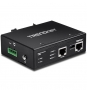 Trendnet adaptador e inyector de PoE Ethernet rápido, Gigabit Ethernet Negro