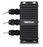 Trendnet Adaptador e inyector de PoE Gigabit Ethernet Negro