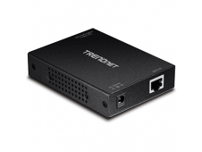 Trendnet adaptador e inyector de PoE Gigabit Ethernet Negro