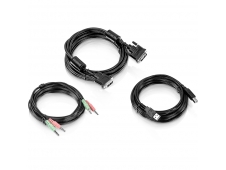 Trendnet Cable para video, teclado y ratón (kvm) 4,5 m Negro