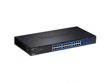 Trendnet switch Gestionado Gigabit Ethernet (10/100/1000) 1U Negro