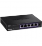 Trendnet switch No administrado Gigabit Ethernet (10/100/1000) Negro