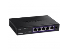 Trendnet switch No administrado Gigabit Ethernet (10/100/1000) Negro