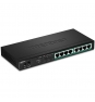 Trendnet TPE-TG83 switch No administrado Gigabit Ethernet (10/100/1000) EnergÍ­a sobre Ethernet (PoE) Negro