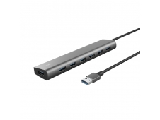 Trust Halyx USB 3.2 Gen 1 (3.1 Gen 1) Type-A 5000 Mbit/s Plata