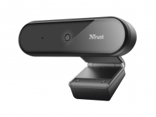 Trust Tyro Webcam con micrófono Full HD 1080p balance de blancos autom...